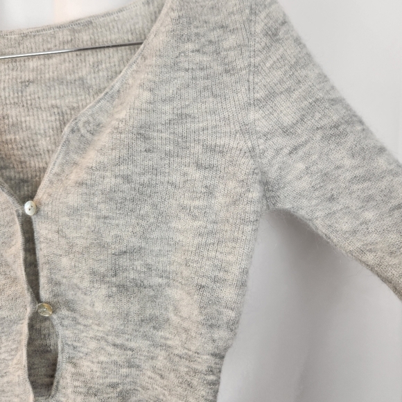 Jacquemus Le Cardigan Alzou in Light Grey size M(38) BNWT - Picture 11 of 14